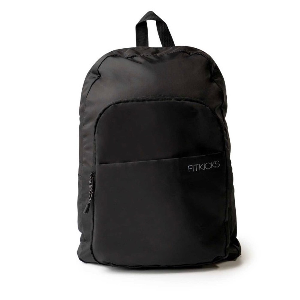 Fitkicks Hideaway Packable Backpack Unisex OS Black‎ NEW Water Repellent